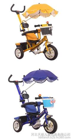 【天順5190 兒童腳踏三輪車寶寶帶篷自行車 可拆卸兒童車三合一單車 品牌直銷】價格_廠家_圖片 -